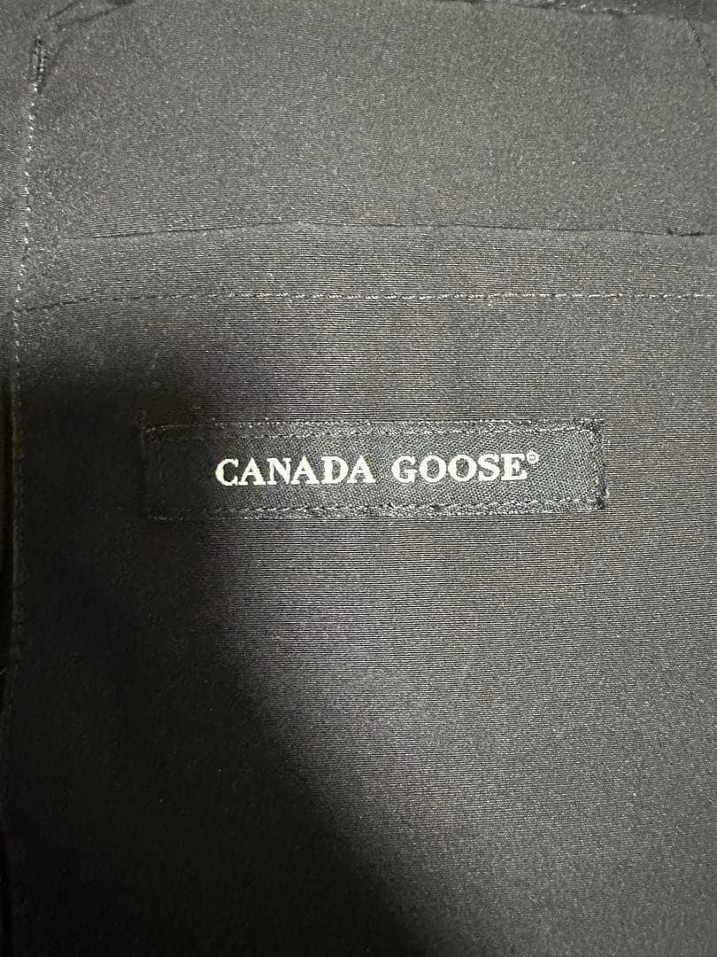 カナダグース　フリースタイルクルーベスト　ブラック　Sサイズ