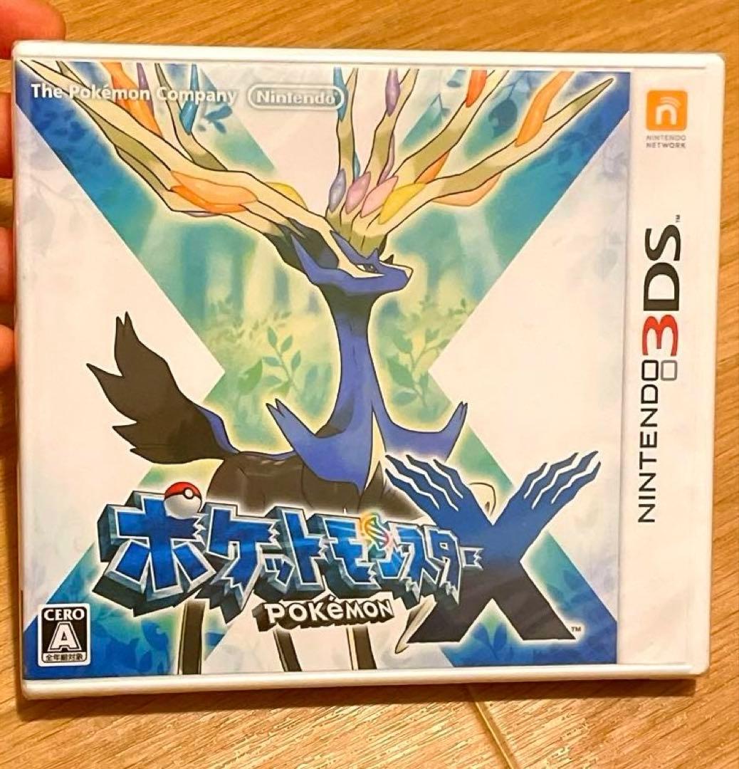 新品未開封　ポケットモンスターX ポケモン　3DS カセット