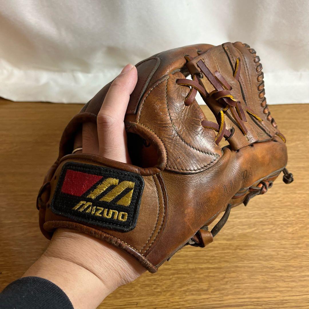 ミズノ ワールドウィン 一般硬式 グローブ グラブ 内野用 使用感あり オーダー