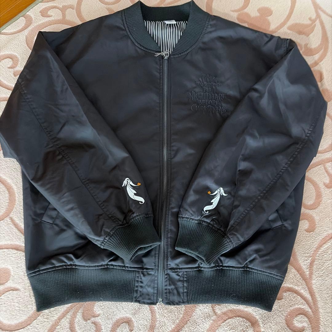 Disney ナイトメアー・ビフォア・クリスマス MA-1ジャケット本日限定価格