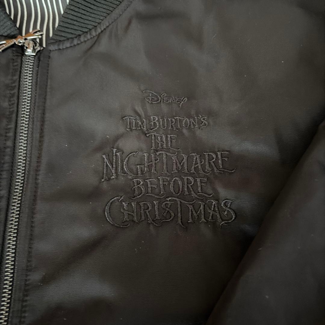 Disney ナイトメアー・ビフォア・クリスマス MA-1ジャケット本日限定価格