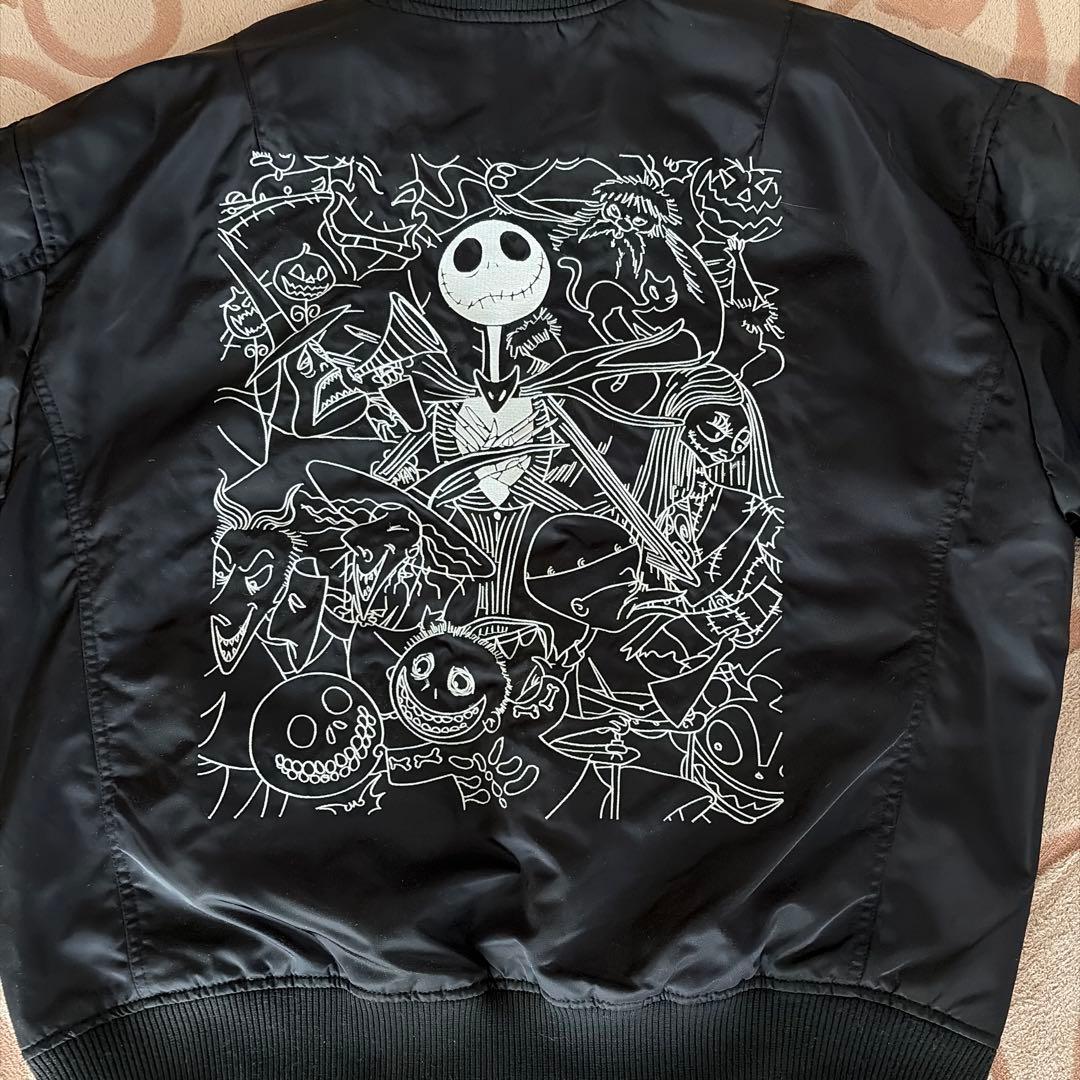 Disney ナイトメアー・ビフォア・クリスマス MA-1ジャケット本日限定価格