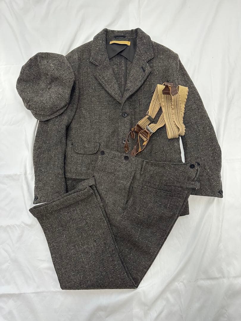 oldjoe オールドジョー セットアップ　キャスケット&サスペンダー付き