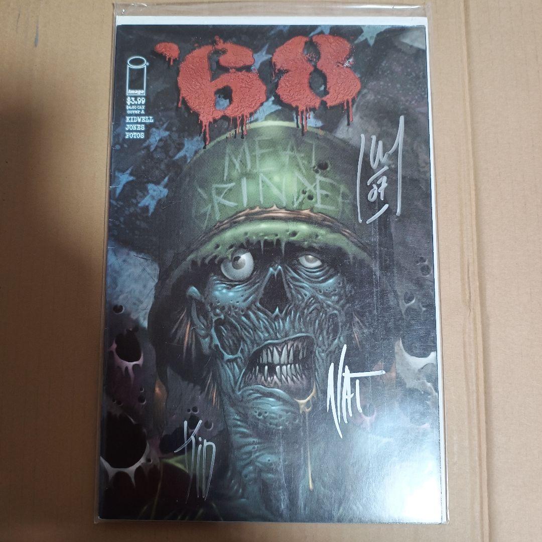 アメコミリーフ　68 アーティストサイン入