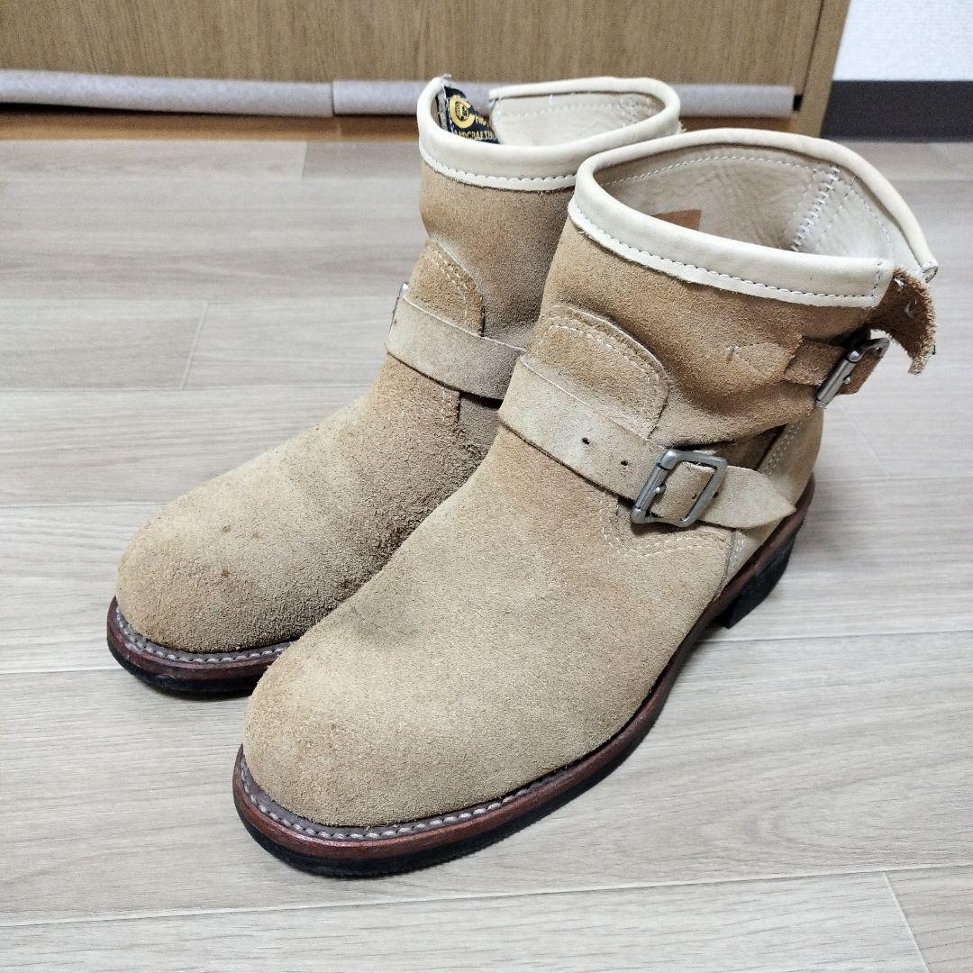 Chippewa エンジニアブーツ ベージュ