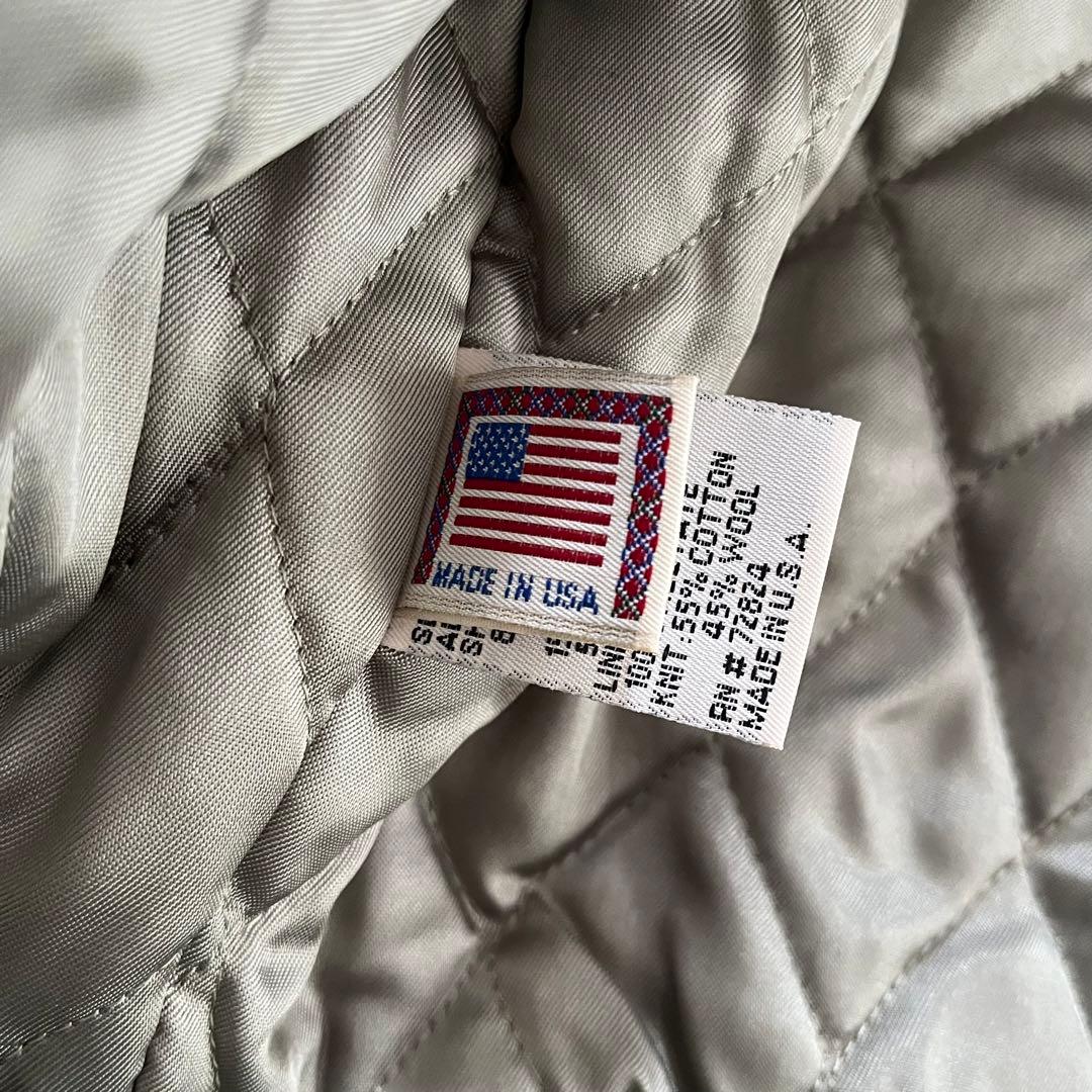 80s 90s Golden Bear スタジャン グレー