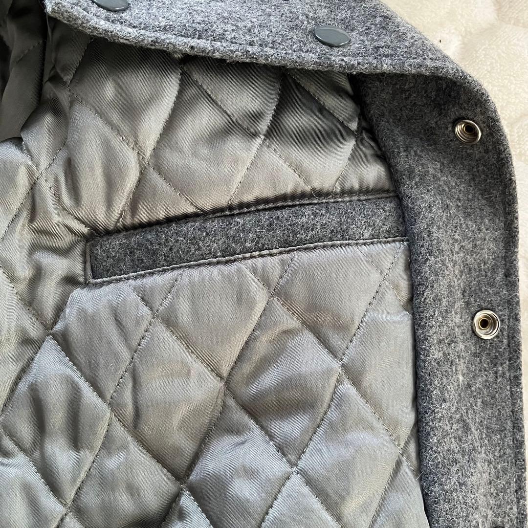 80s 90s Golden Bear スタジャン グレー