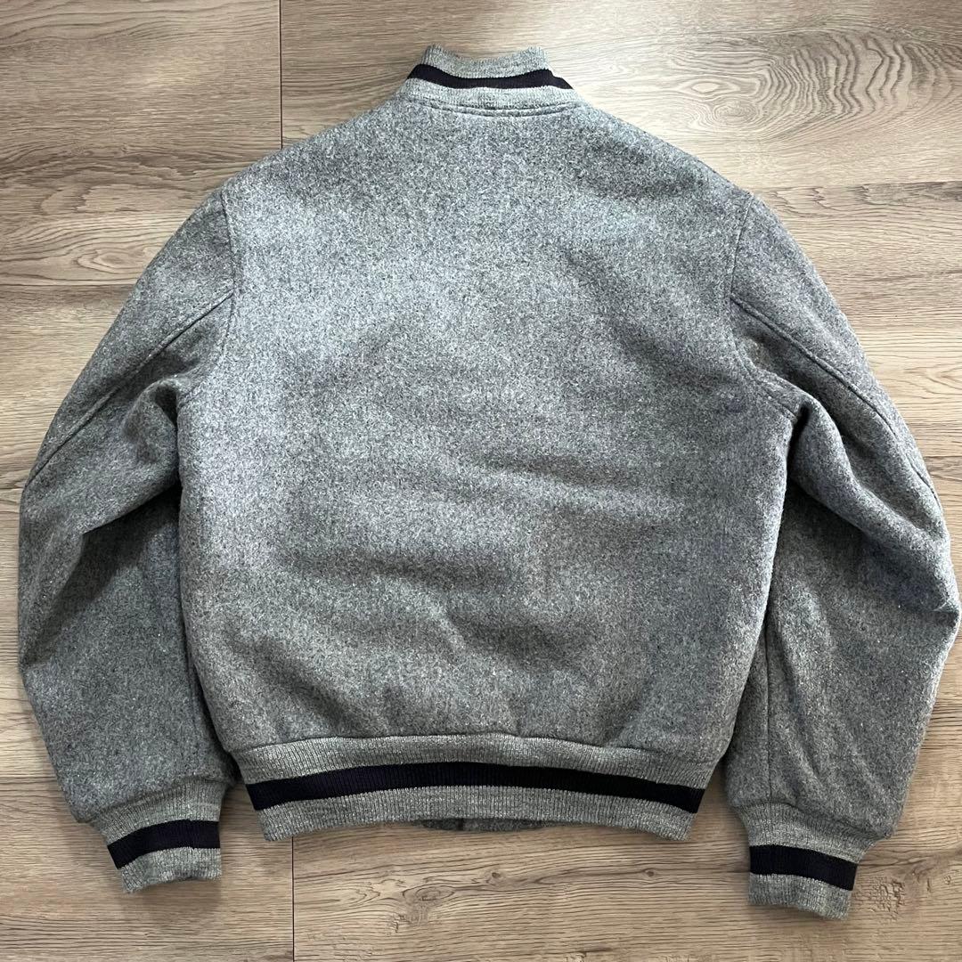 80s 90s Golden Bear スタジャン グレー