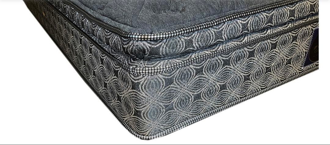 定価41万円 シーリー ダブル チタニウムコレクション 高級シルクのカバー付き