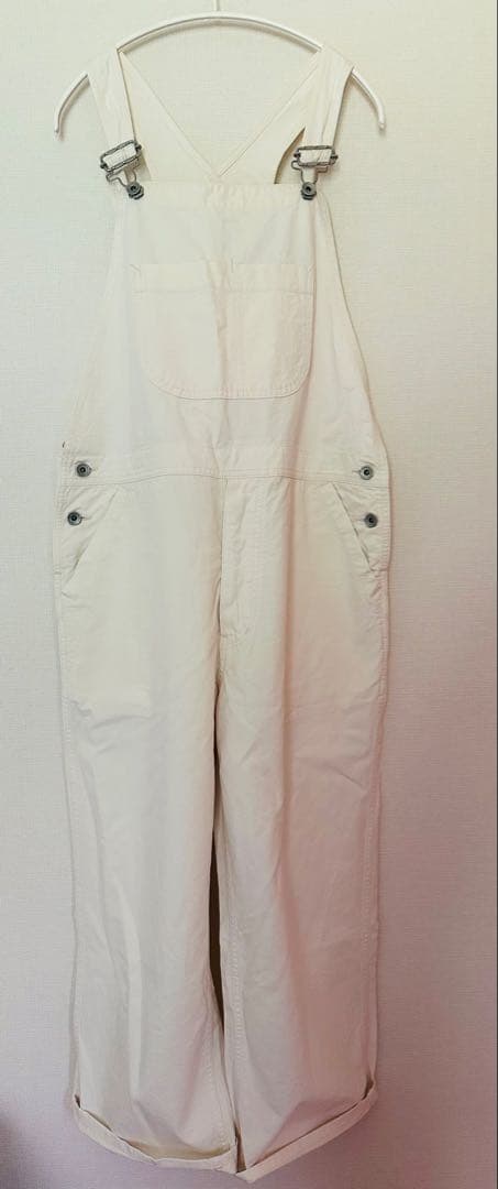 Véritécœur ホワイトオーバーオール