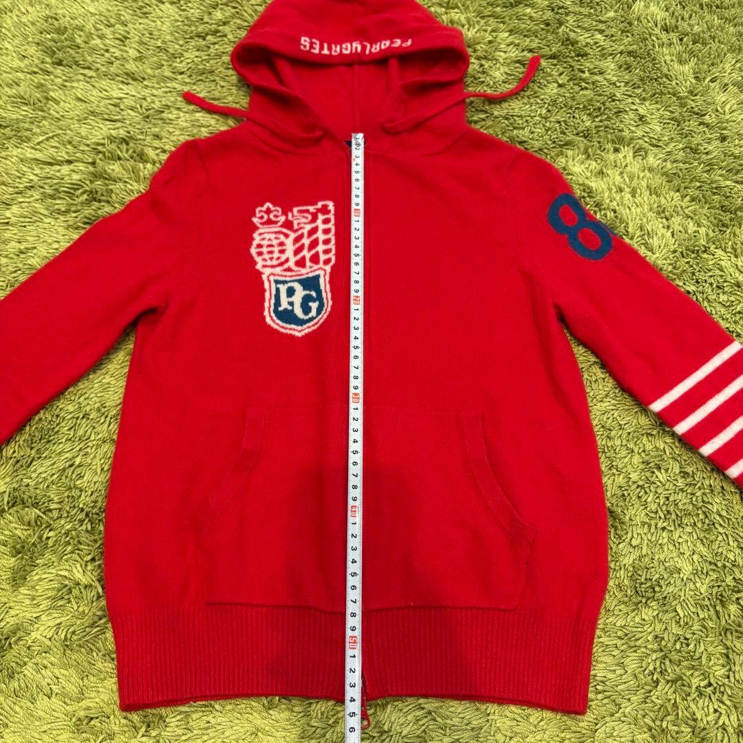 パーリーゲイツ PEARLYGATES ジップジャケット カシミヤ100% 0