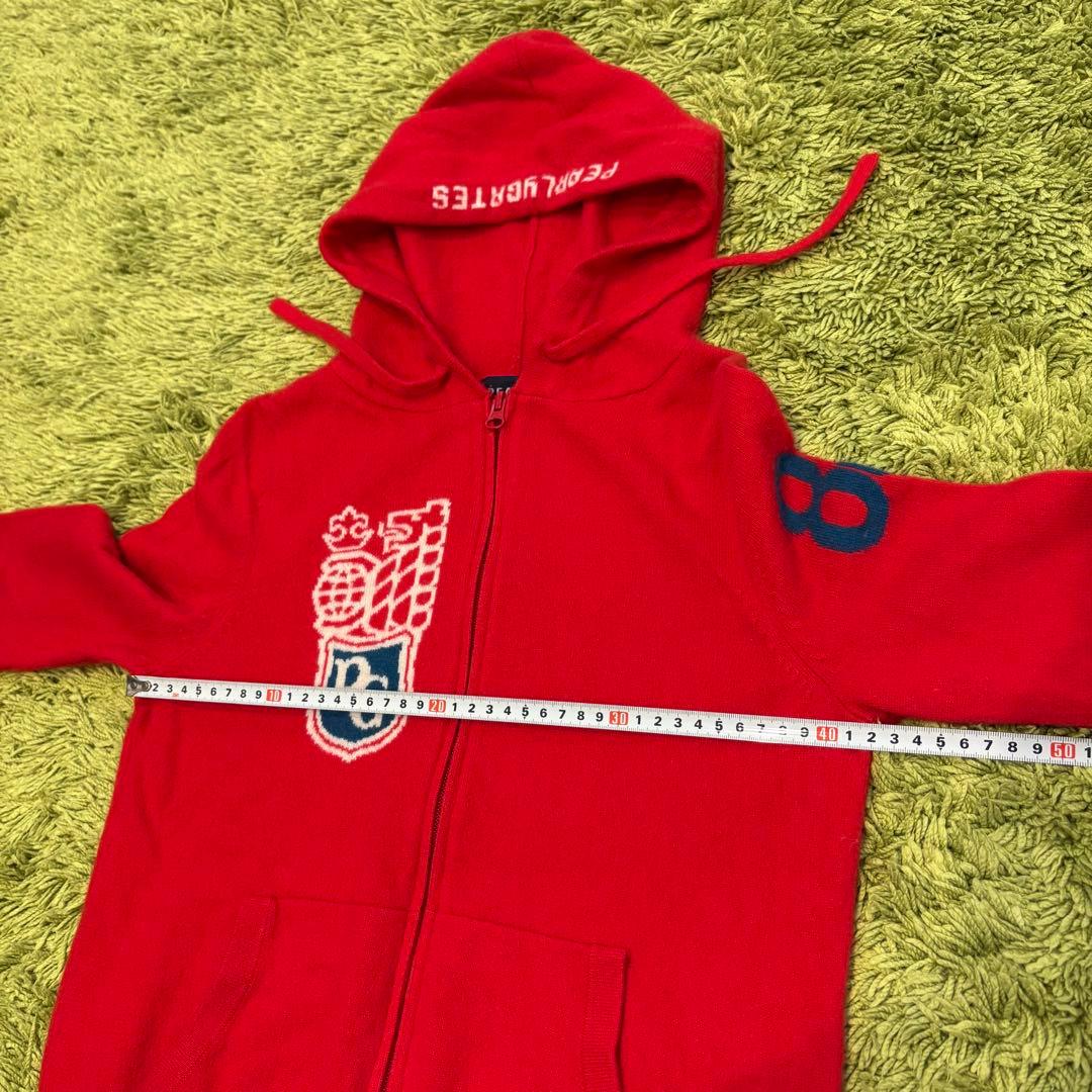 パーリーゲイツ PEARLYGATES ジップジャケット カシミヤ100% 0