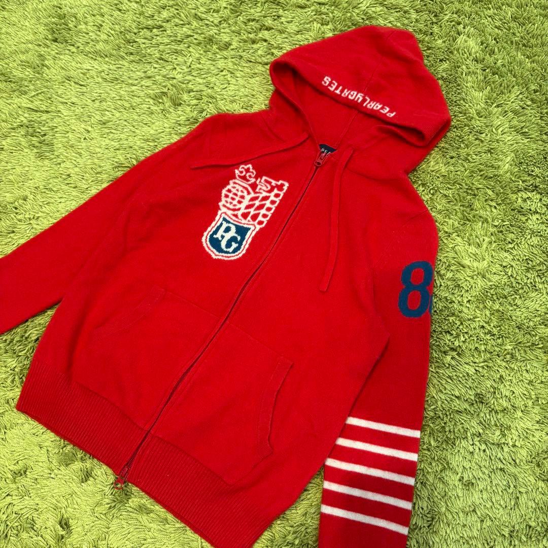 パーリーゲイツ PEARLYGATES ジップジャケット カシミヤ100% 0