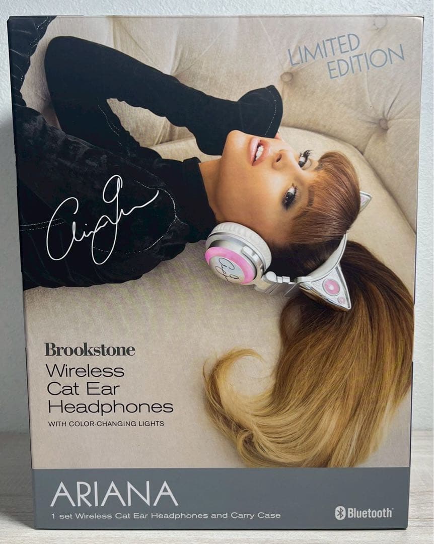アリアナ・グランデ 限定モデル AXENT WEAR ネコ耳 ヘッドフォン