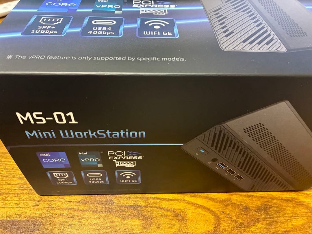 Minisforum MS-01 12600h メモリ32g ssd128g