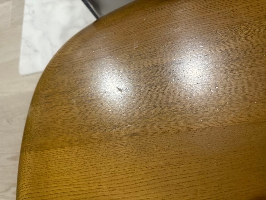 高級美品ヴィンテージ　カリモク　TT3320 オーク材 ローテーブルW100cm