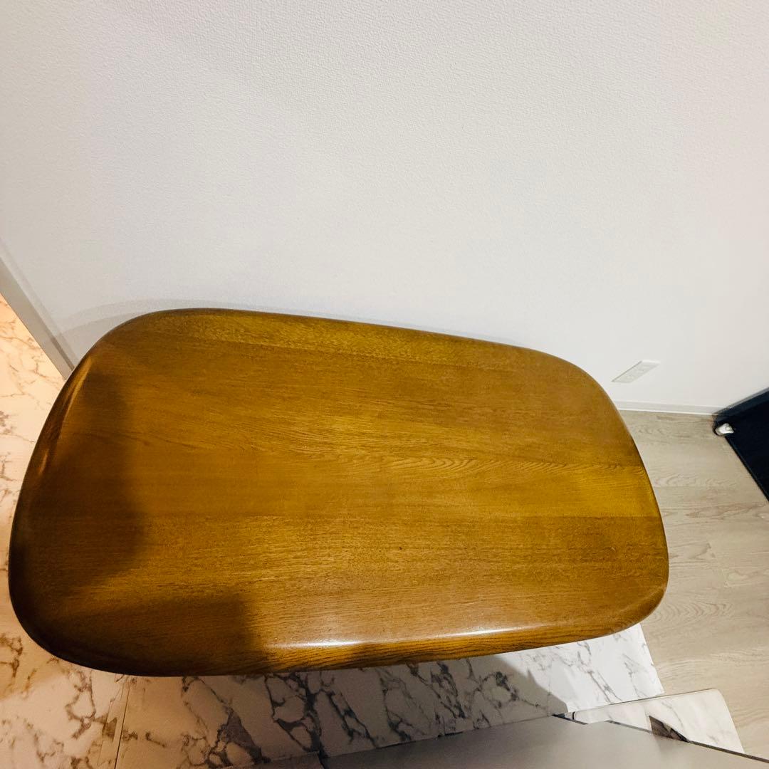 高級美品ヴィンテージ　カリモク　TT3320 オーク材 ローテーブルW100cm