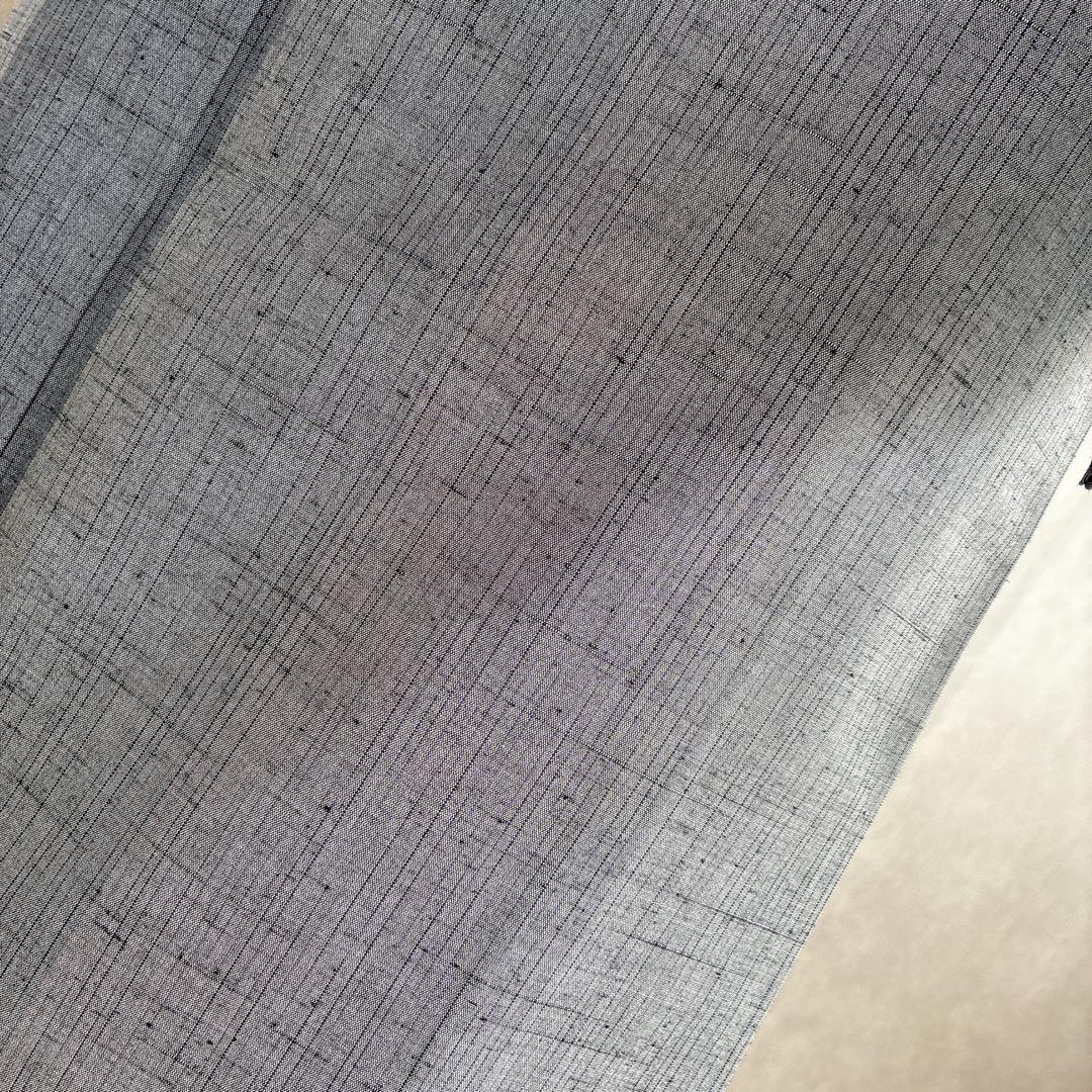 〈着物のみ〉小紋　着物　紬　トールサイズ　しつけ付き　粋　凛とした美　G9