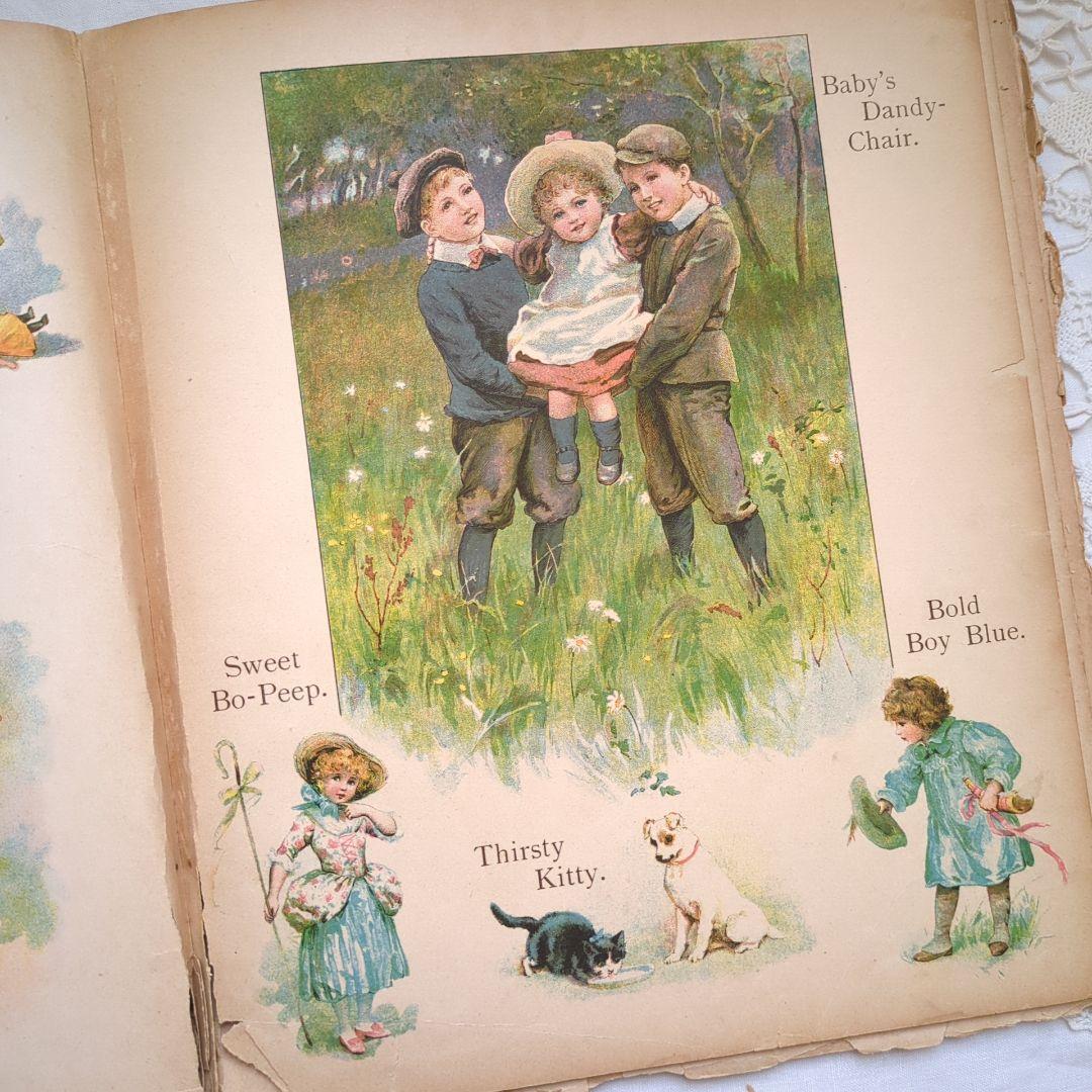 超稀少アーネストニスター アンティーク絵本 児童書 洋書古書 ヴィクトリアン