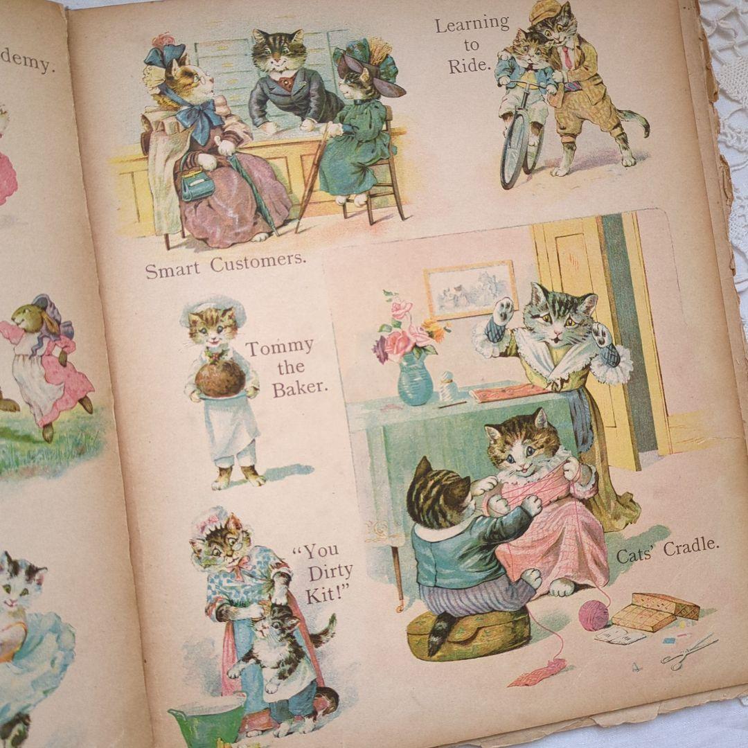 超稀少アーネストニスター アンティーク絵本 児童書 洋書古書 ヴィクトリアン