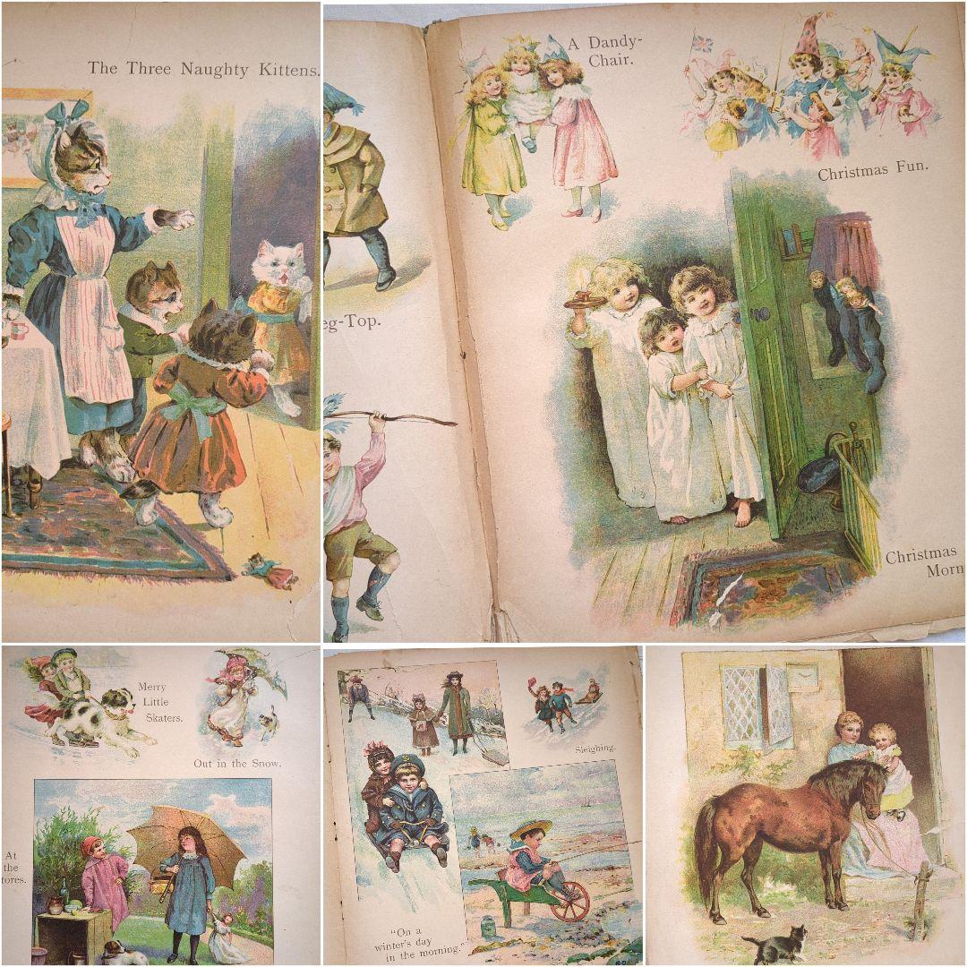 超稀少アーネストニスター アンティーク絵本 児童書 洋書古書 ヴィクトリアン