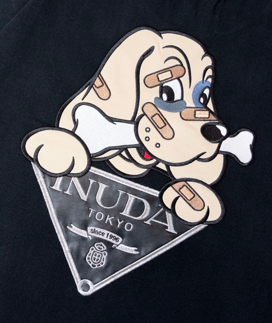 【新品未開封】GAxGALFY-INUDA 三角マーク Tee ブラック 中型犬