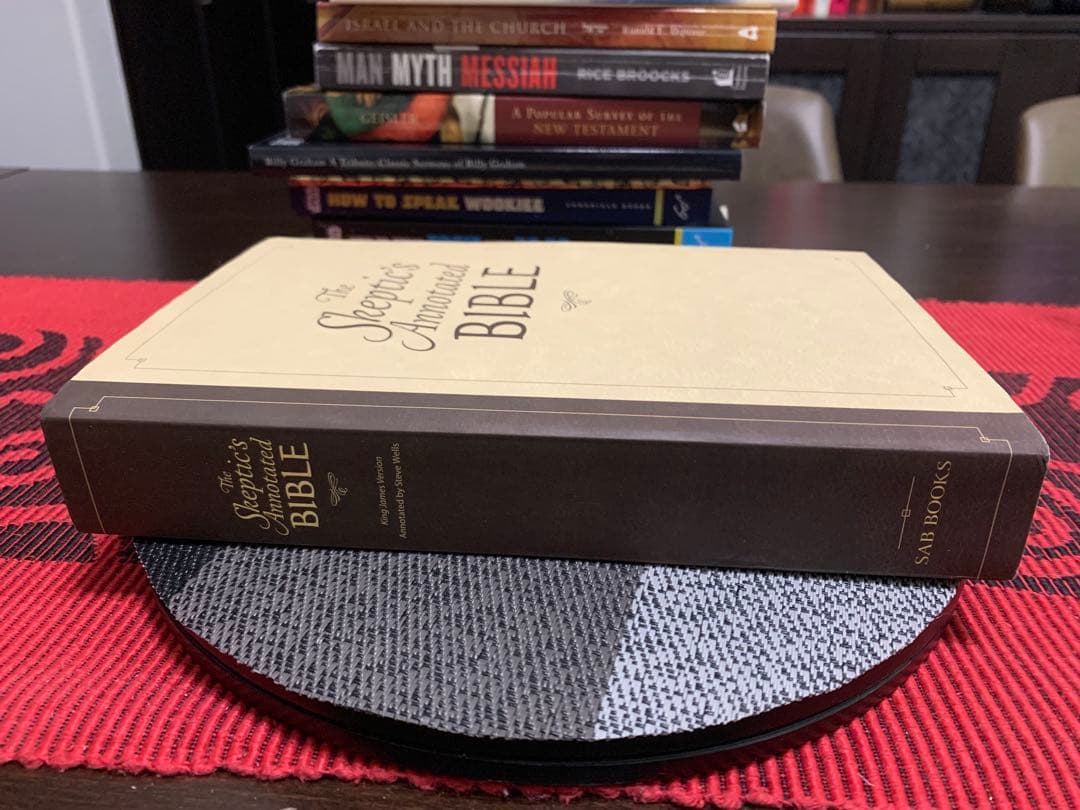 洋書 The Skeptic's Annotated Bible