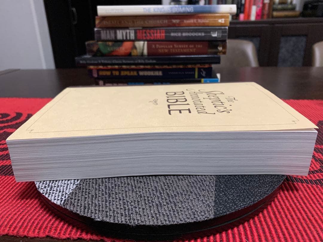 洋書 The Skeptic's Annotated Bible