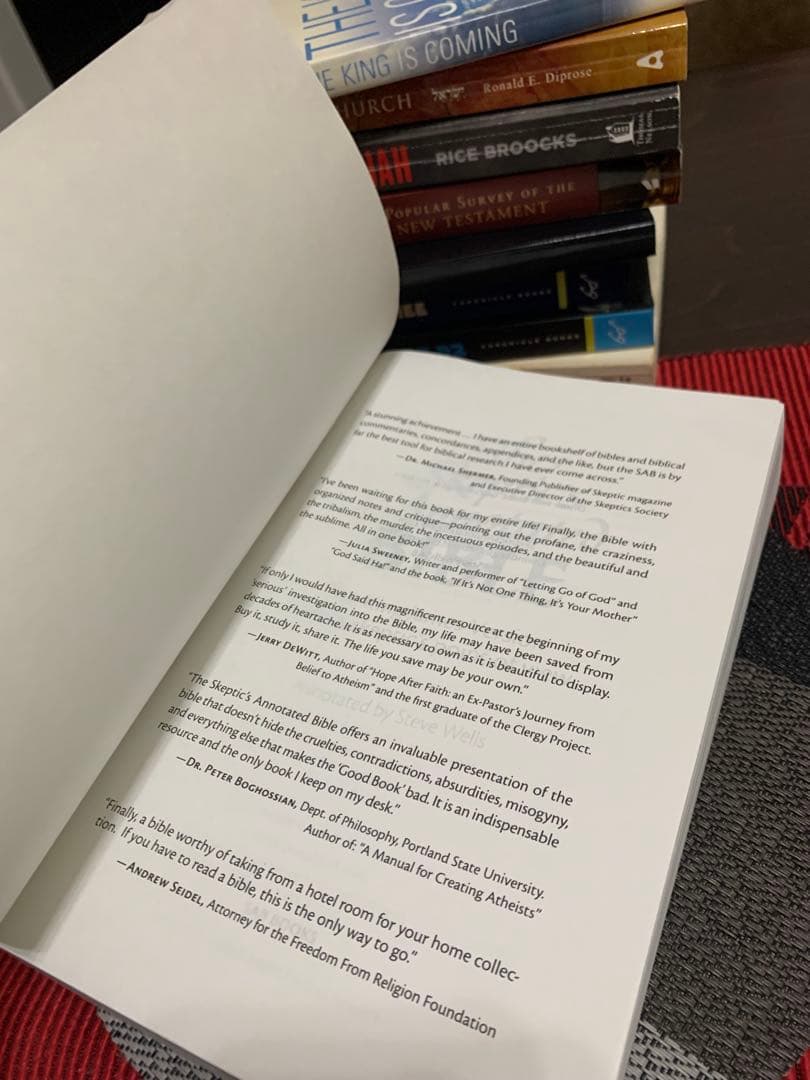 洋書 The Skeptic's Annotated Bible