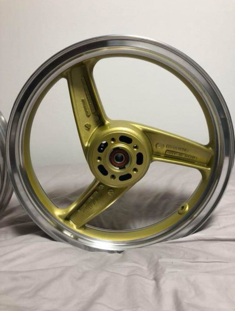 ZRX400 美品 純正ホイール ゴールド塗装