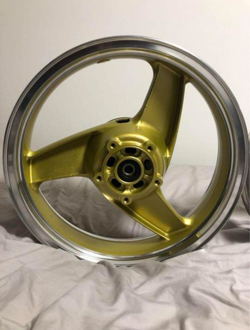 ZRX400 美品 純正ホイール ゴールド塗装