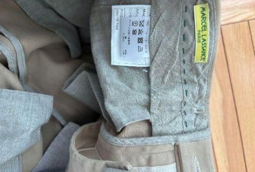 MARCEL LASSANCE マルセルラサンスのセットアップモールスキンスーツ