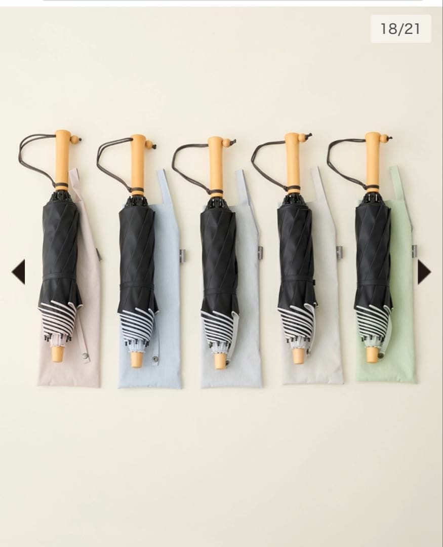 サンバリア100 2段折　moku 日傘