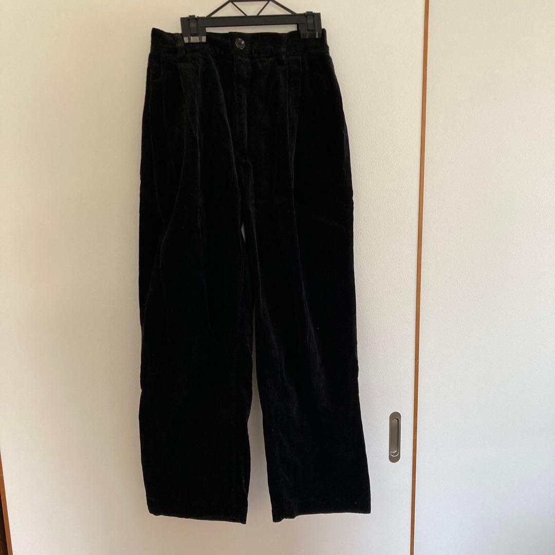 jiji和歌山　ブラック コーデュロイ サイズ1