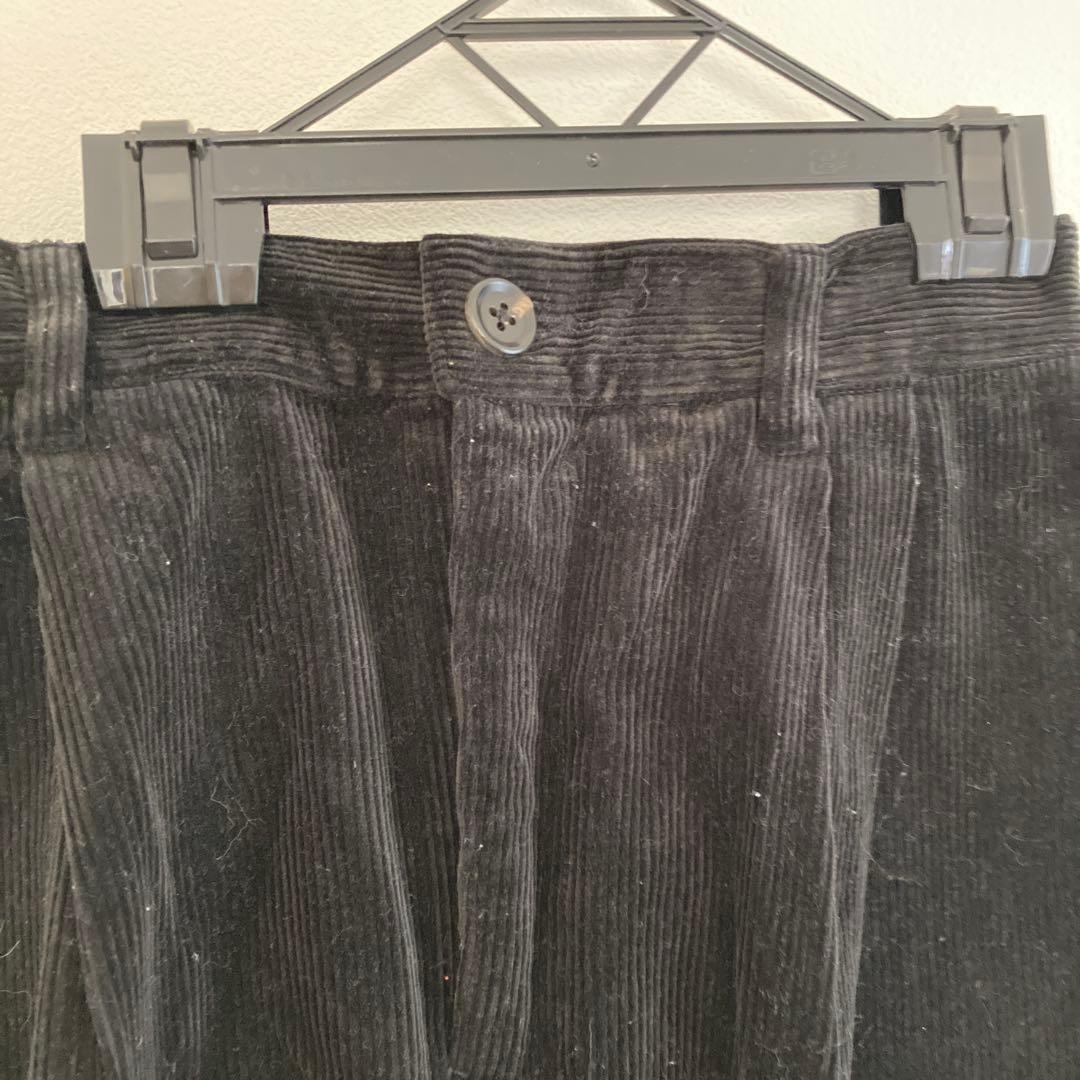 jiji和歌山　ブラック コーデュロイ サイズ1