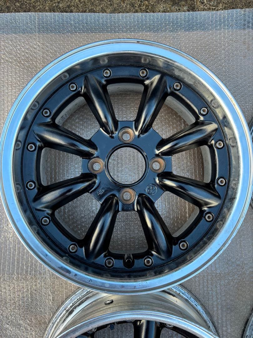 激得☆最終お値下げ☆希少当時物☆ワタナベホイール15インチ４本セット