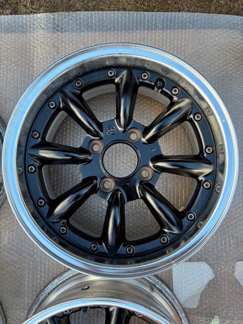 激得☆最終お値下げ☆希少当時物☆ワタナベホイール15インチ４本セット