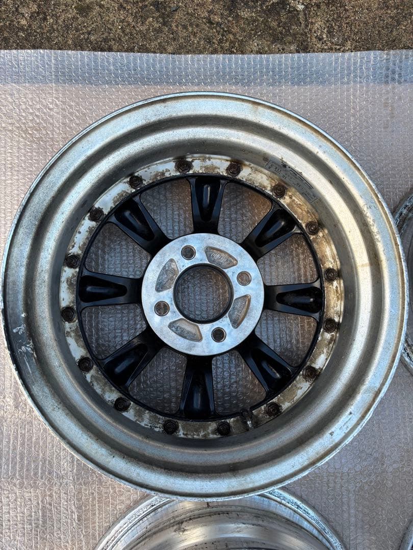 激得☆最終お値下げ☆希少当時物☆ワタナベホイール15インチ４本セット