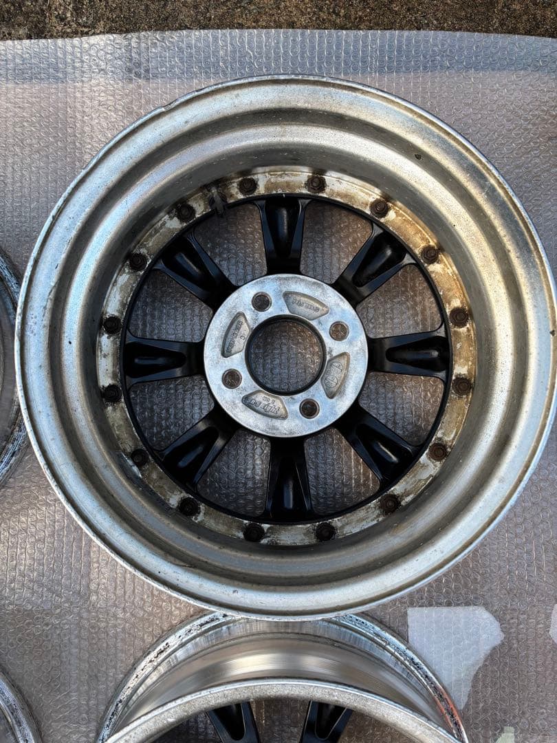 激得☆最終お値下げ☆希少当時物☆ワタナベホイール15インチ４本セット