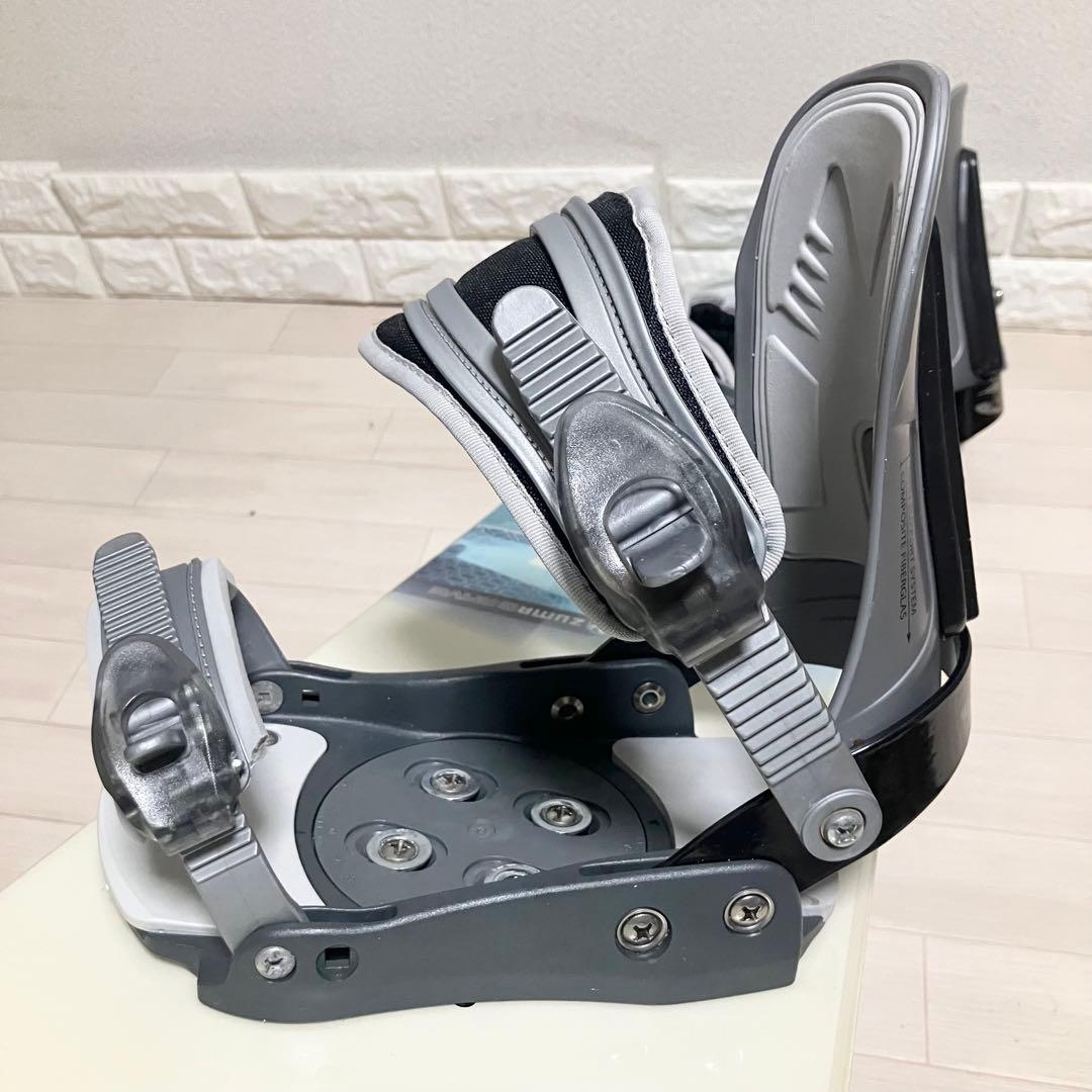 バック付/ZUMA WAVEツマ スノーボードセット138cm/バインディングS