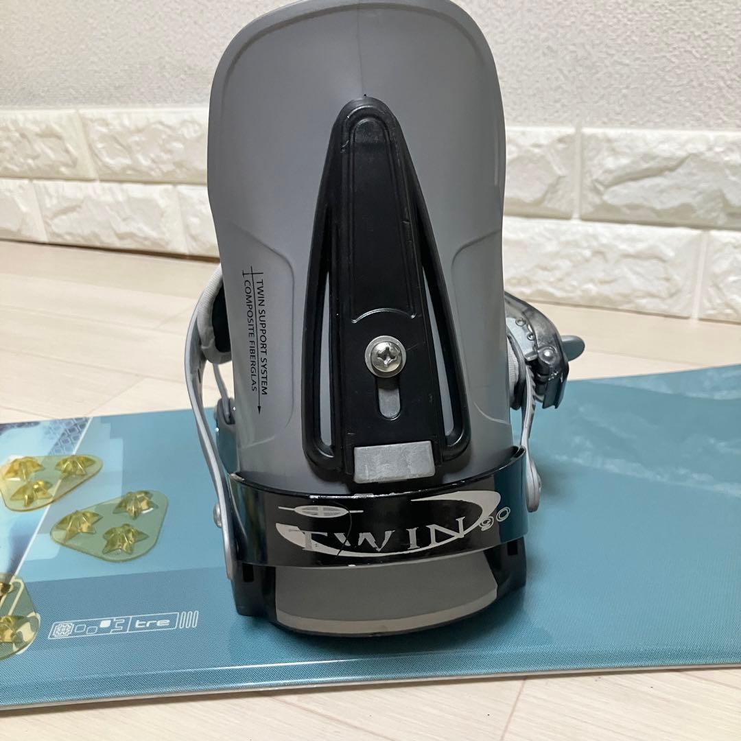 バック付/ZUMA WAVEツマ スノーボードセット138cm/バインディングS