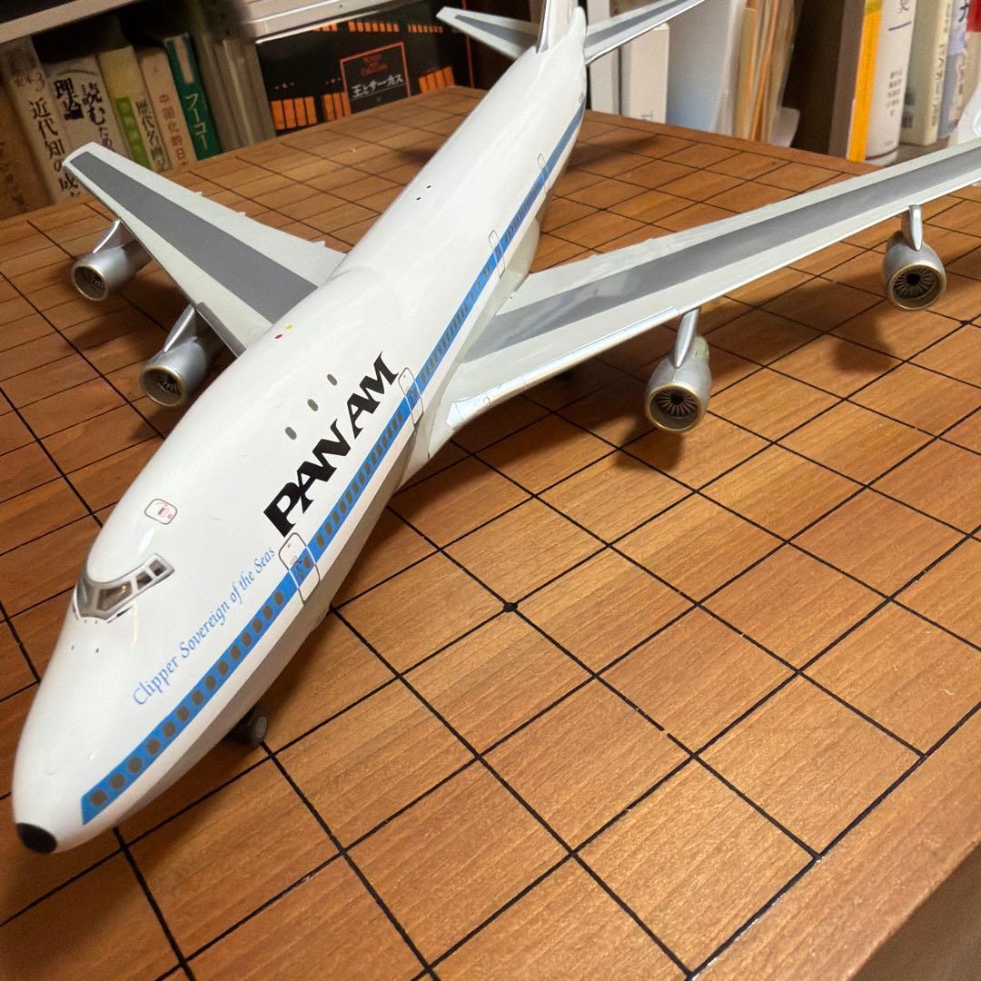 PAN AM 747-100 スケール1:200 パンアメリカン航空飛行機模型