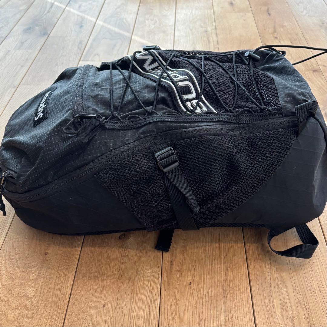 【希少】Supreme 23FW Backpack ブラック バックパック 黒