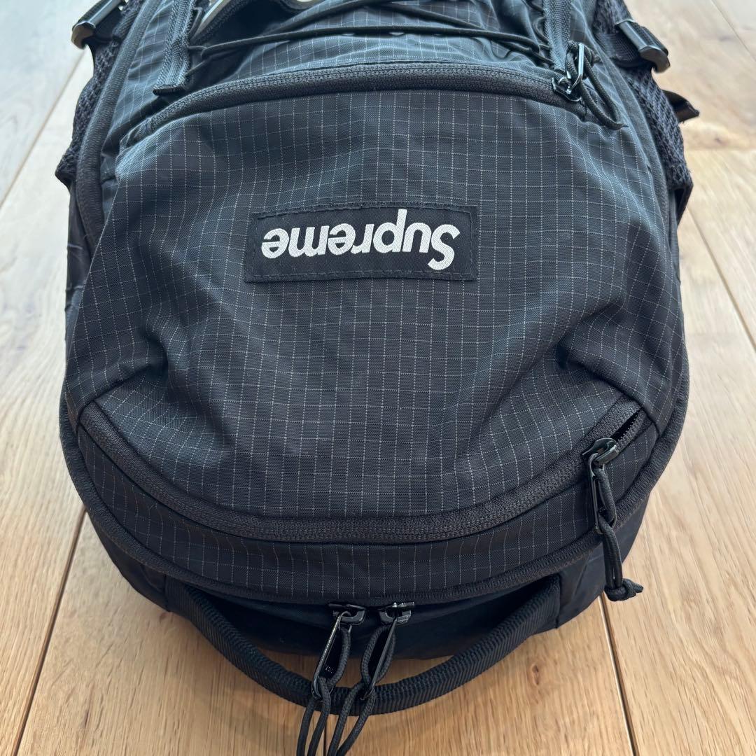 【希少】Supreme 23FW Backpack ブラック バックパック 黒