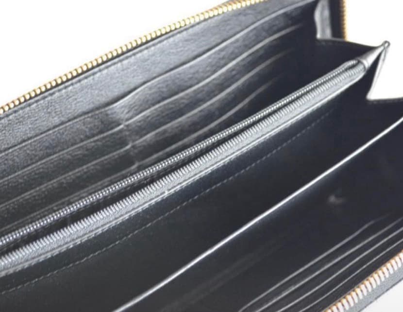 【未使用級】廃版/希少/Saint Laurent/ラウンドジップ長財布