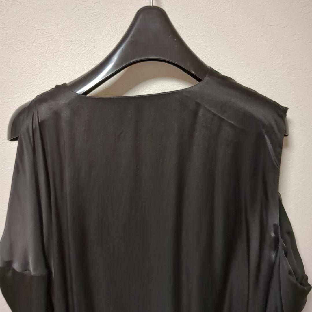 ヨウジヤマモト ドレープデザイン ドレス FO-D08-401