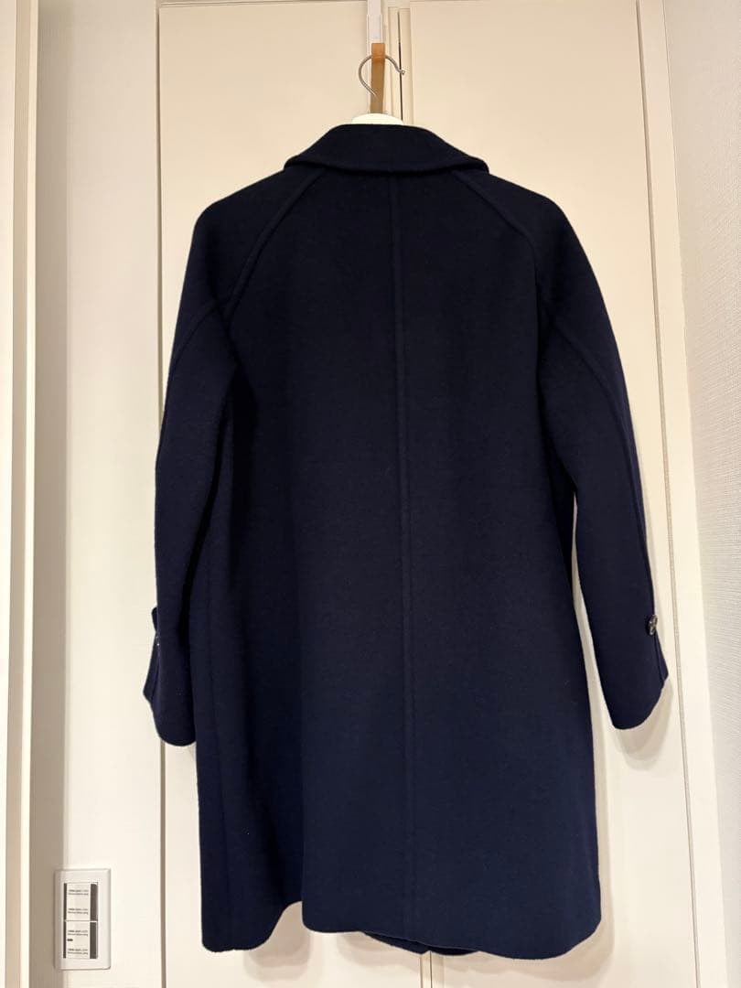 【美品】フレームワーク ウールコート 紺色 サイズ36