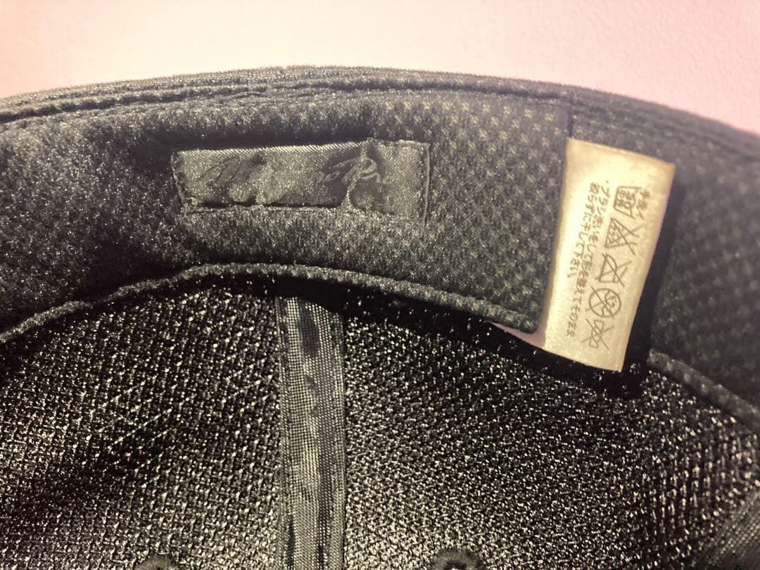 【実使用】ミズノプロ 阪神タイガース キャップ 帽子 新井選手 サイン入 32