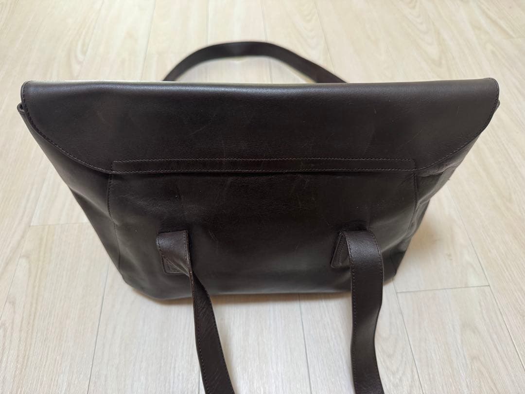 オールドコーチ トートバッグ ダークブラウン　 ビンテージ G7E-9103