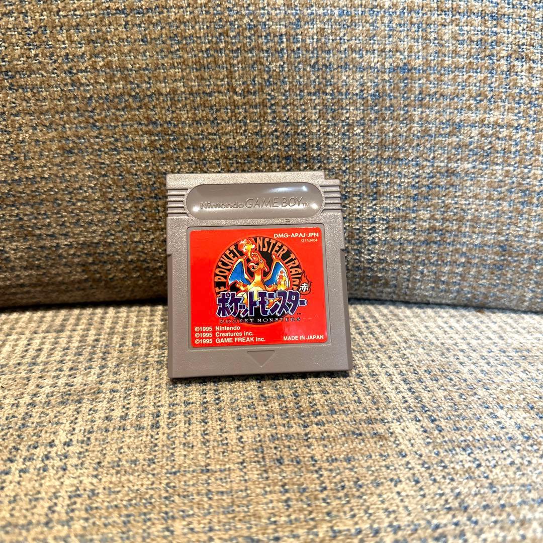 【美品】ゲームボーイポケットモンスター 赤